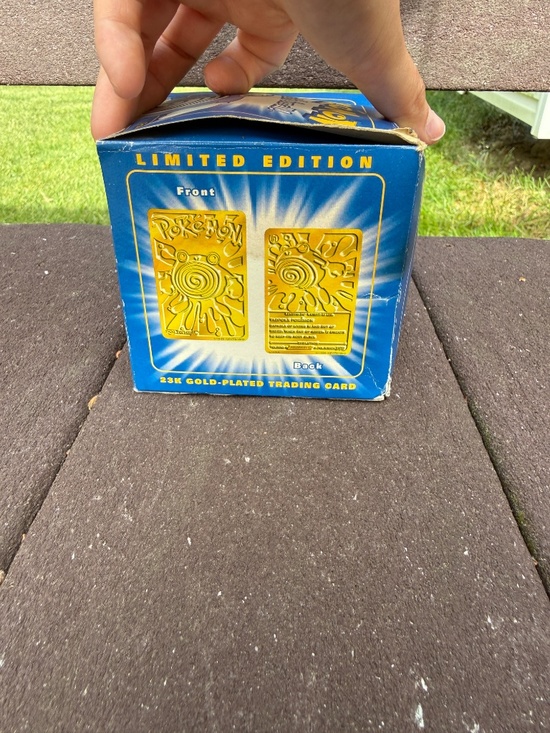 pokemon gold card 1999 Original Trading Memorabilia Pokémon: The First Movie -